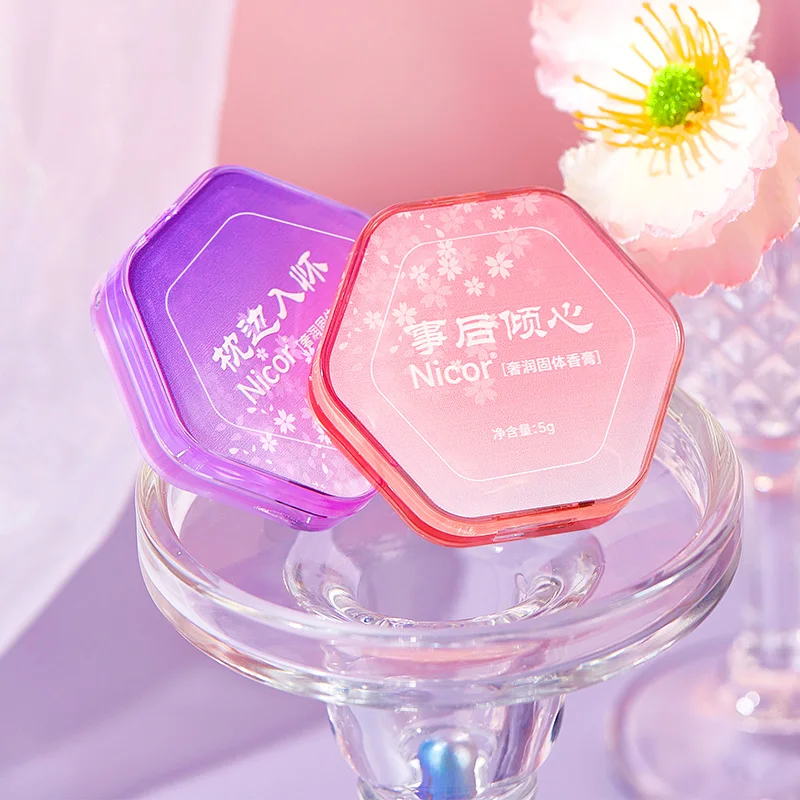 Nicor ​​남녀공용 오래 지속되는 솔리드 향수 밤 - 친밀한 순간을 위한 은은한 로맨틱 향수