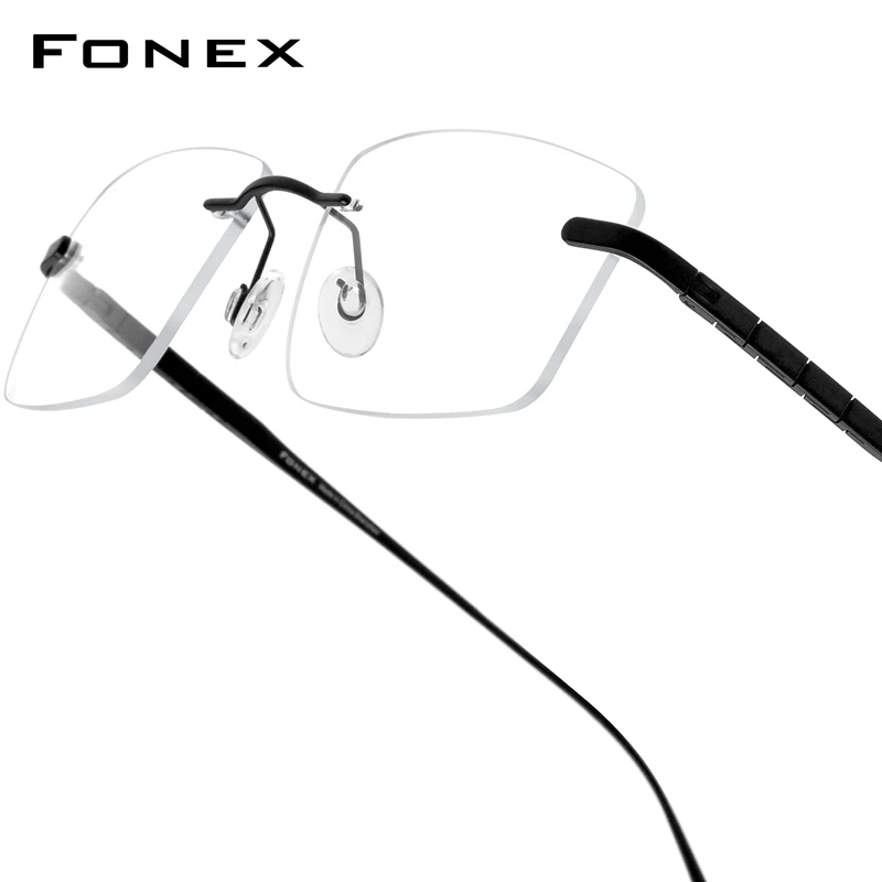 FONEX 8555 Rimless Optical Glasses 4