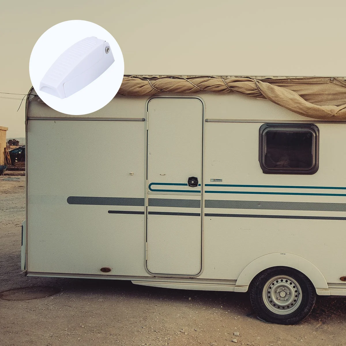 

2 шт. фиксаторы дверцы багажника для 7-дюймовых защелок, прочные пластиковые пружинные зажимы для фиксации открытого положения, крепление