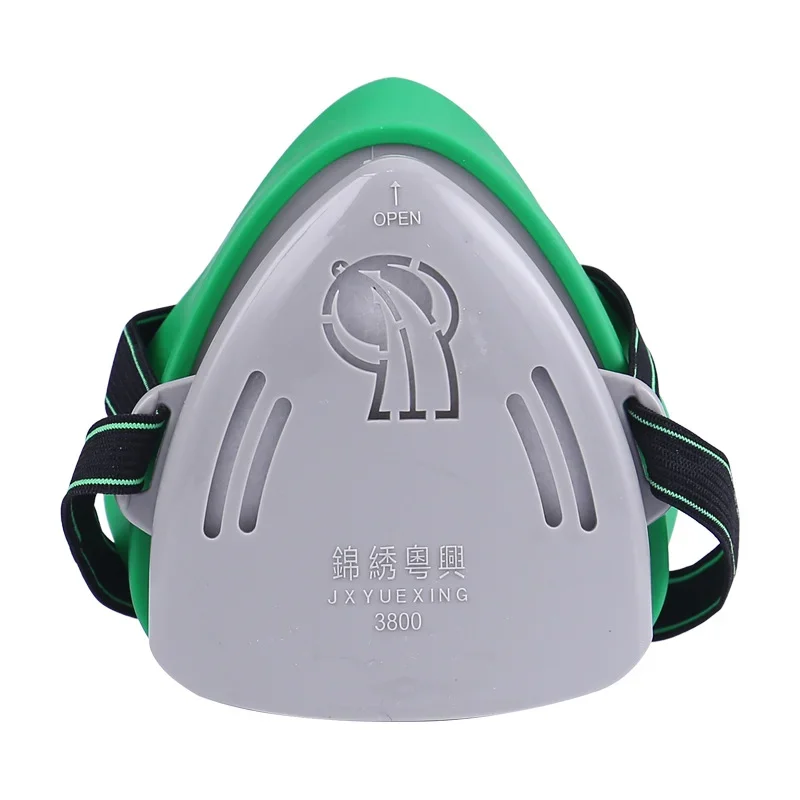 

Daily Haze Protection Dust Proof Respirator Rubber Work Safety Mask For Builder Carpenter Professional