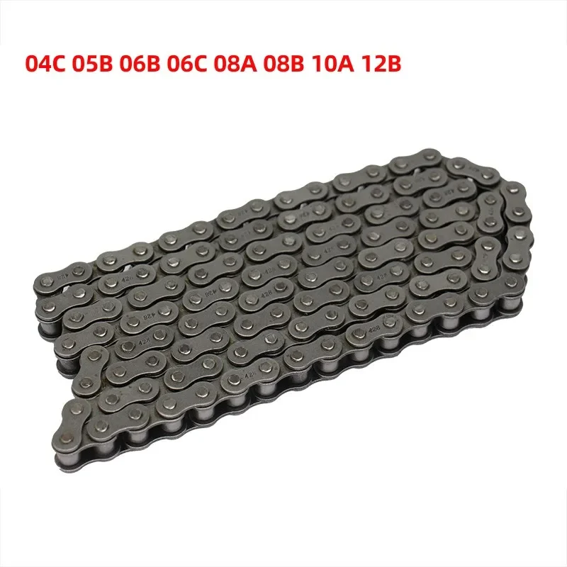 

1Pcs 0.5/1.524/5Meter Short Pitch Roller Chain Industrial Transmission Chain 04C 05B 06B 06C 08A 08B 10A 12B