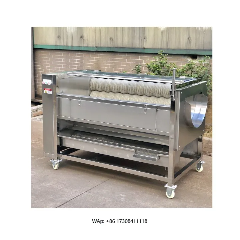 

Potato/cassava/ginger/carrot peeling and washing machine vegetable processor