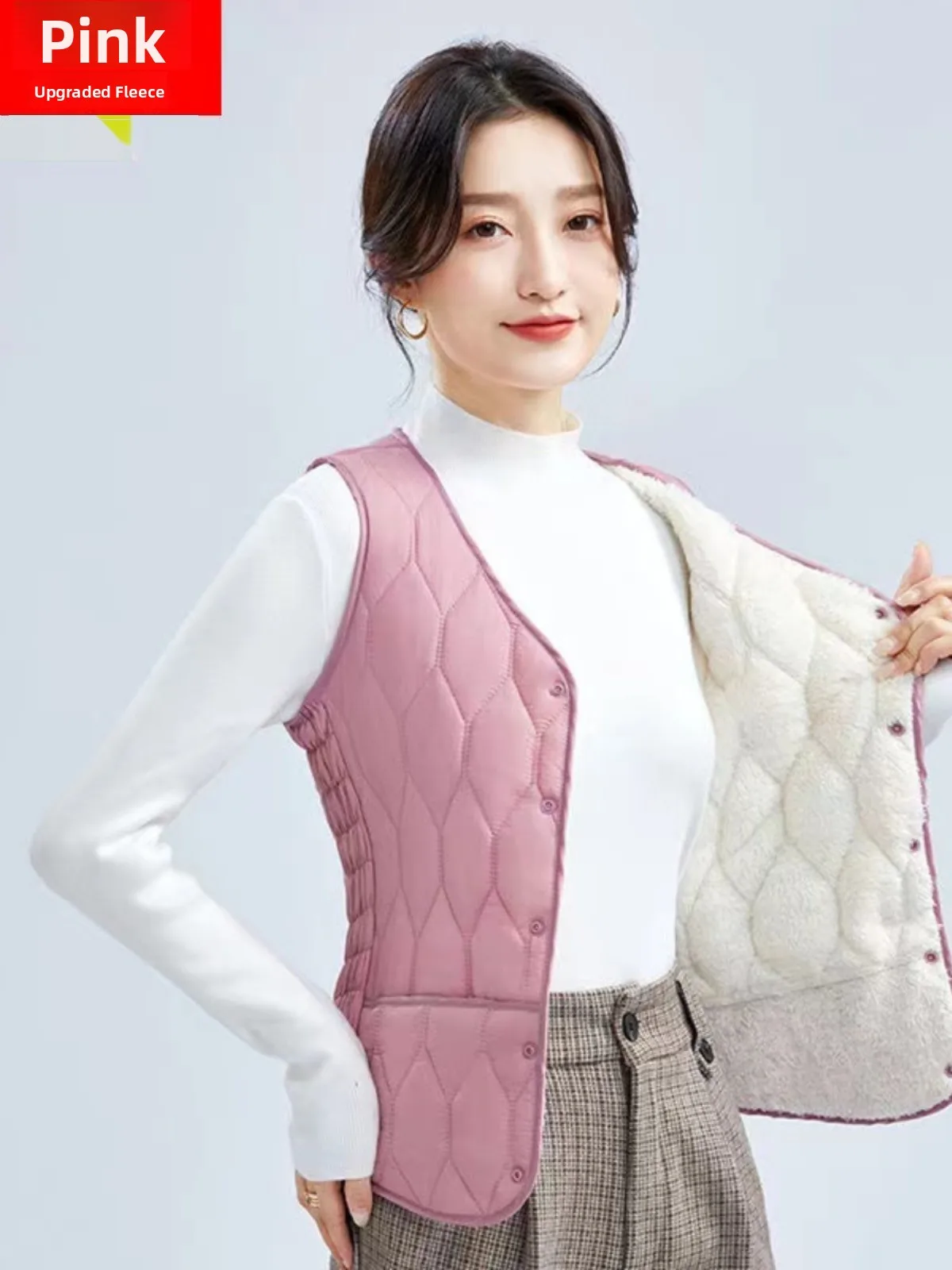 

Осень-зима 2022, новинка Faion, женский пуховый хлопковый жилет на подкладке, ort V-Ne Warmth Bal, облегающее универсальное внутреннее пальто