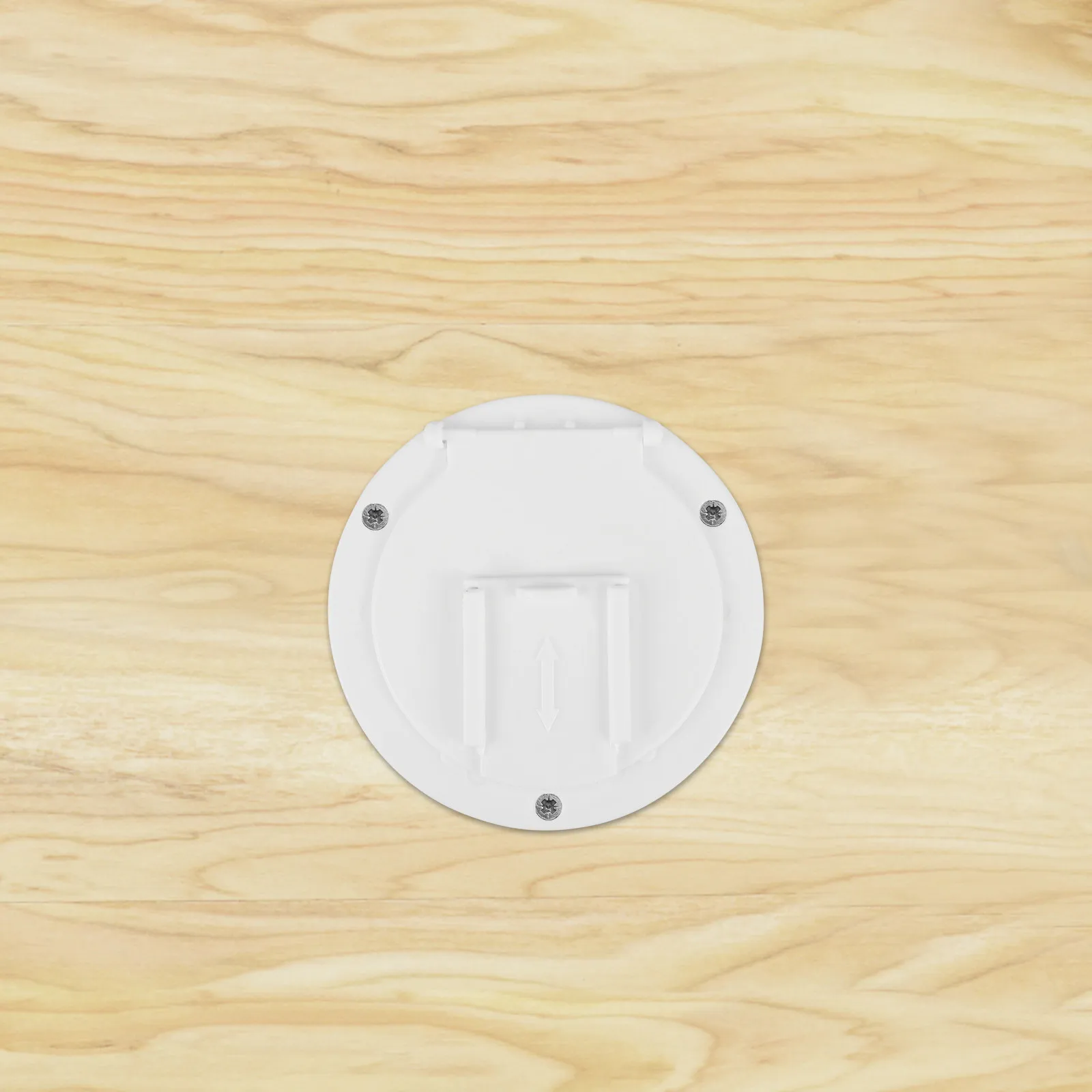

1Set White Wire Round Electrical Access Hatch for Rvs Yachts Cable Passthrough Storage Box Rv Power Cord Connection Box
