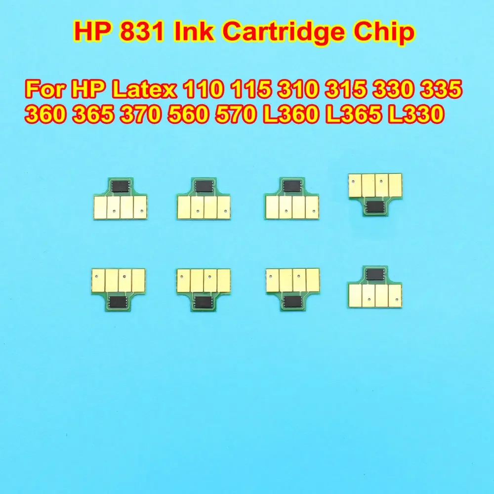 

For HP 831 One Time Used Chip Disposable Ink Cartridge Ic For HP Latex 110 310 315 330 335 360 365 370 560 570 L360 L365 L330