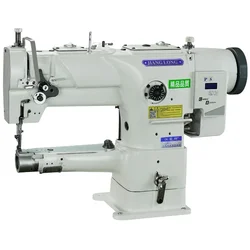 JL-246D single head triple transport stitch industrial cylinder arm binding direct drive motor sewing machine