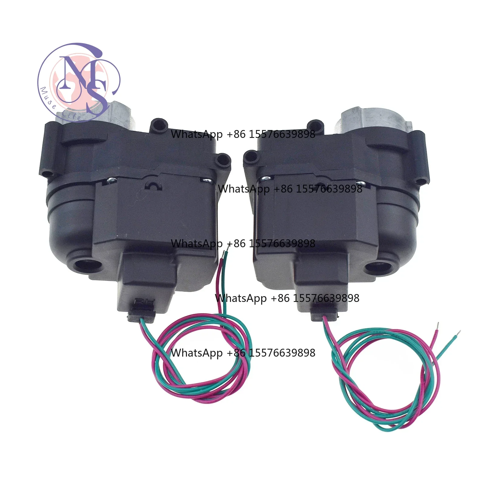 2Pcs Side Mirror Folding Motor Actuator, Left / Right, Auto Rearview Mirror Replacement Part