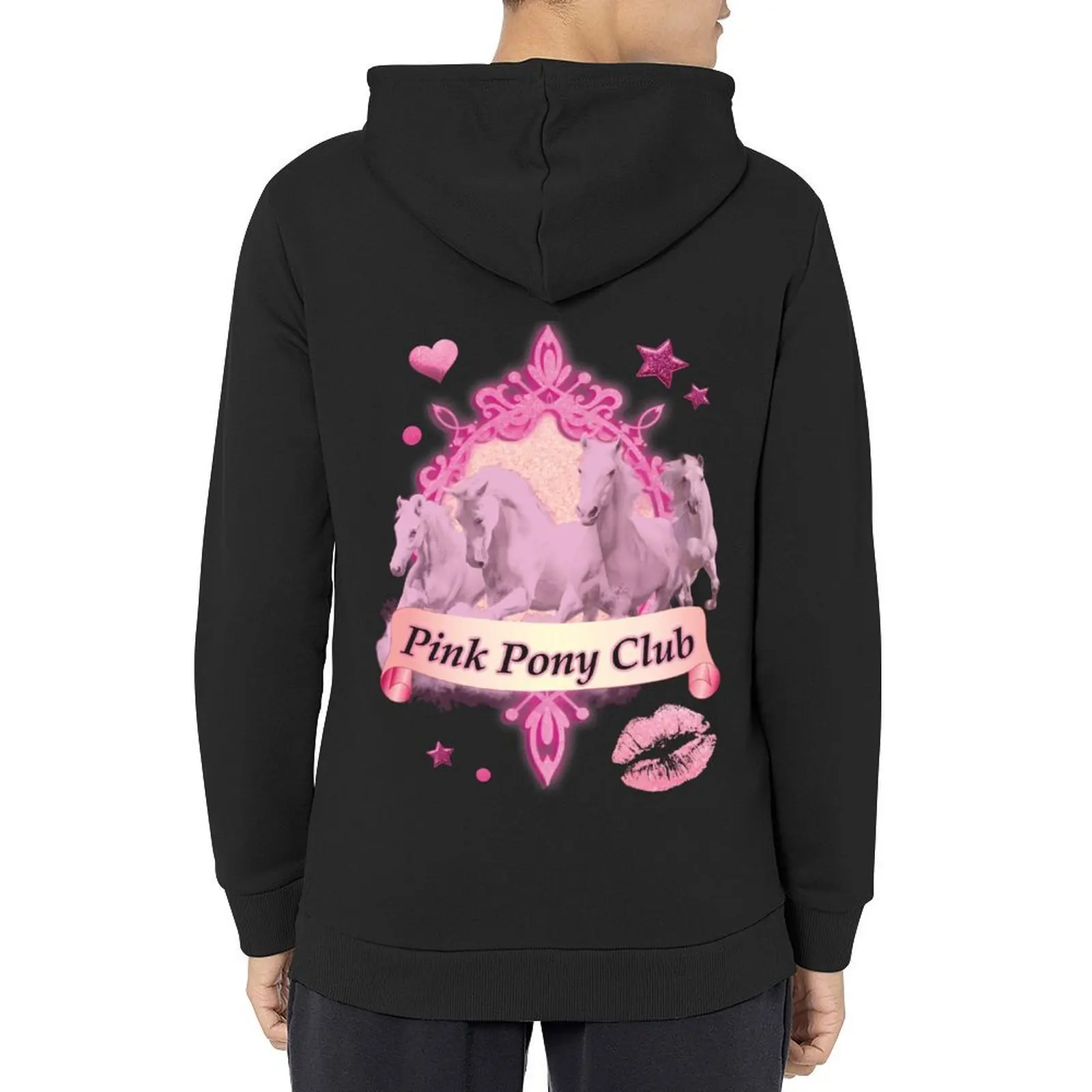 

Pink Pony Club Hoodie aesthetic clothing japanese style anime clothes autumn pullover hoodies
