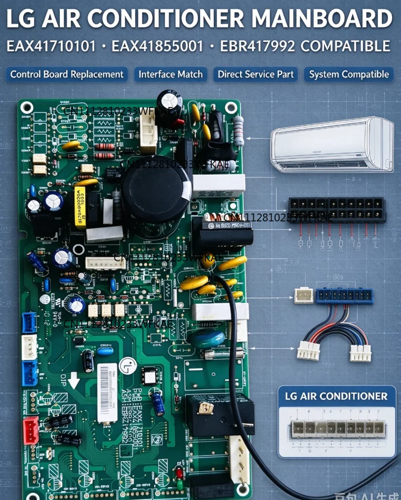 Suitable for LG air conditioner computer board control main board EAX41710101 EAX41855001 EBR417992