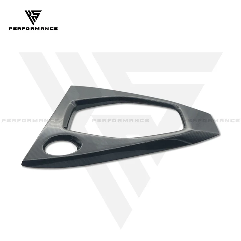 Matte Carbon Fiber Car Parts Interiors Gear Surround LHD For Nissan GTR R35 2017-2018 Carbon Interiors
