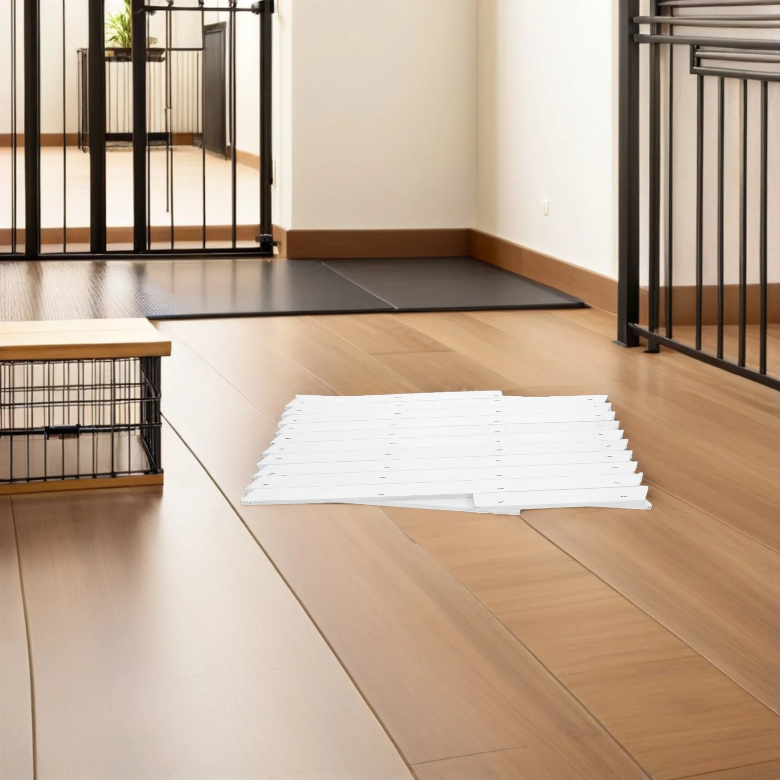 

Wooden Expandable Trellis Adjustable Lattice Panel for Climbing Plants Garden Fence Indoor Outdoor Use Garden Trellis Fence