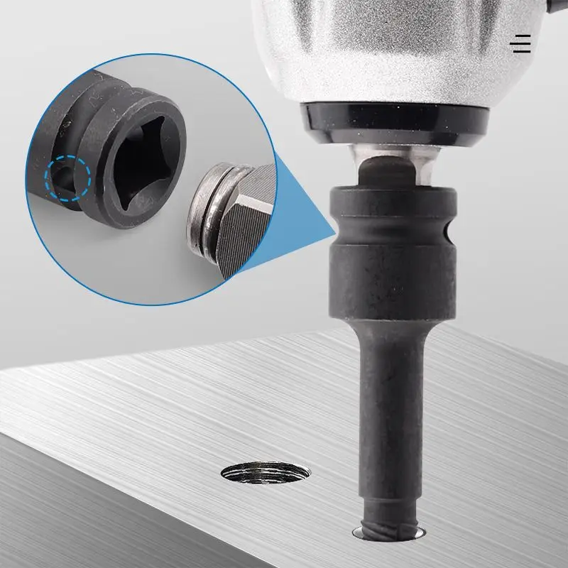 Jeu d'extracteurs de vis endommagés, outils électriques de démolition faciles, dissolvant électrique manuel, cassé, 1/2 en effet, 3/8 pouces, 7 pièces