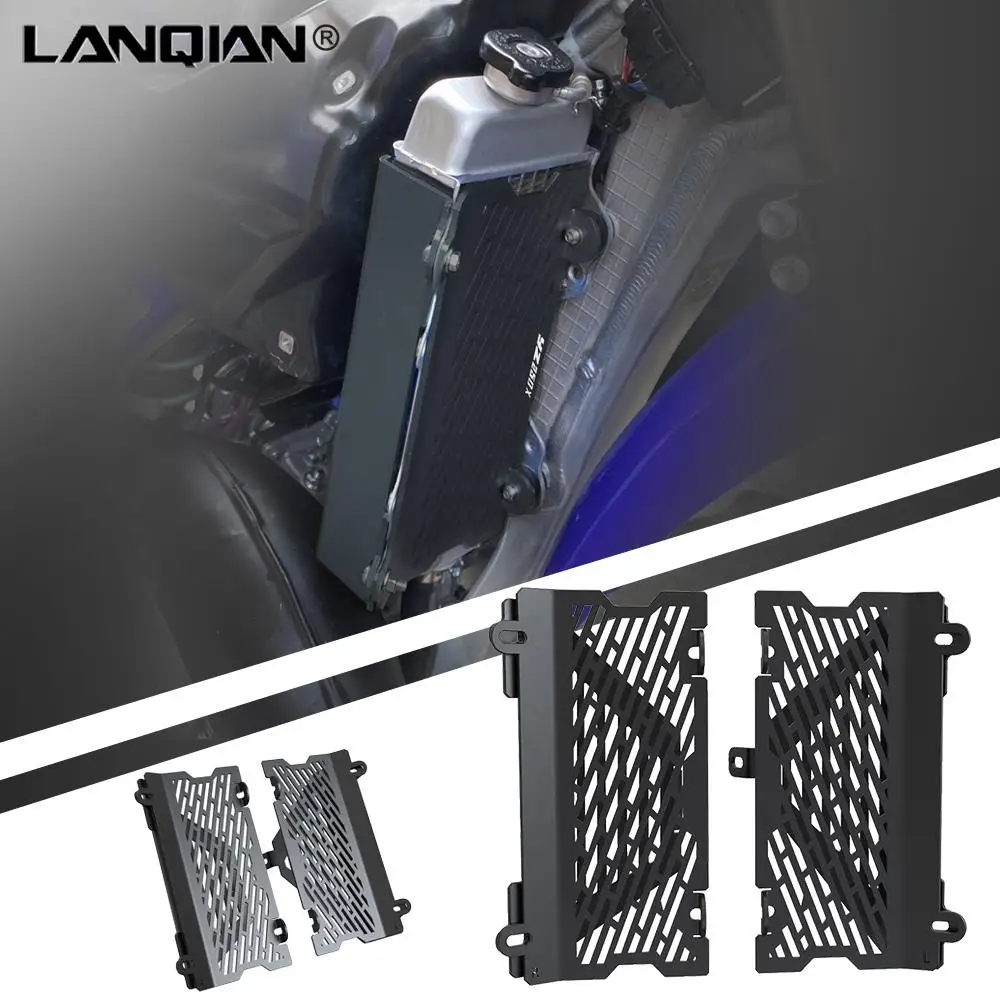 

Motorcycle Radiator Guards Engine Oil Cooler Radiator Guard Cover Protector For Yamaha YZ250 2002-2023 YZ250X 2016-2023 2022