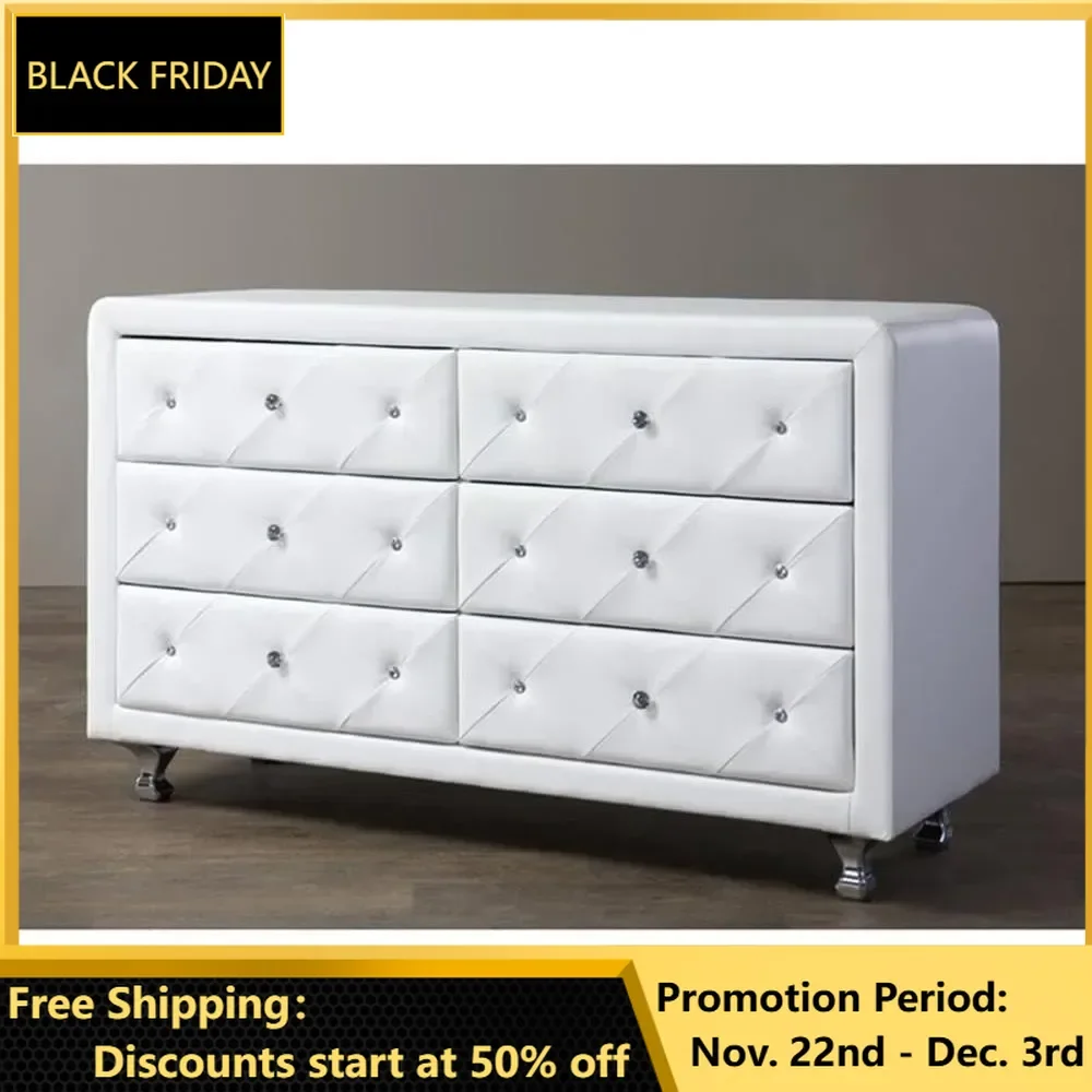 Dresser, White Storage-chests, 21.6