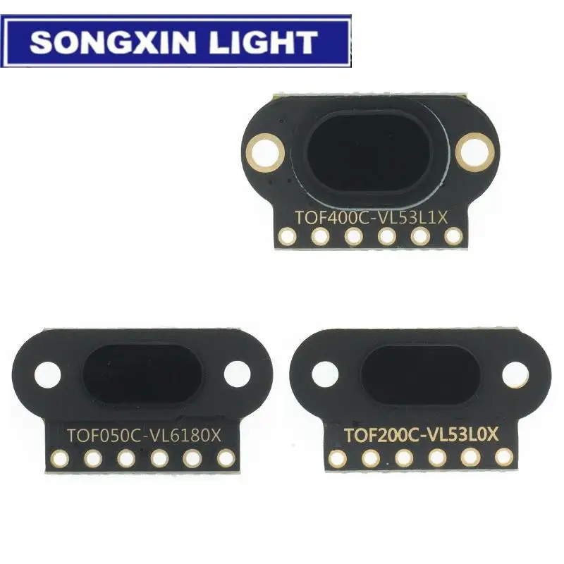 TOF050C 200C 400C laser ranging sensor module TOF time-of-flight distance IIC output for arduino VL6180 VL53L0X VL53L1X