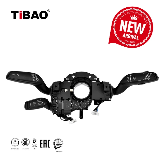 

Hot Selling TiBAO Car Wiper Steering Light Column Combination Switch for A4 A6 Q5 4G8953502AD