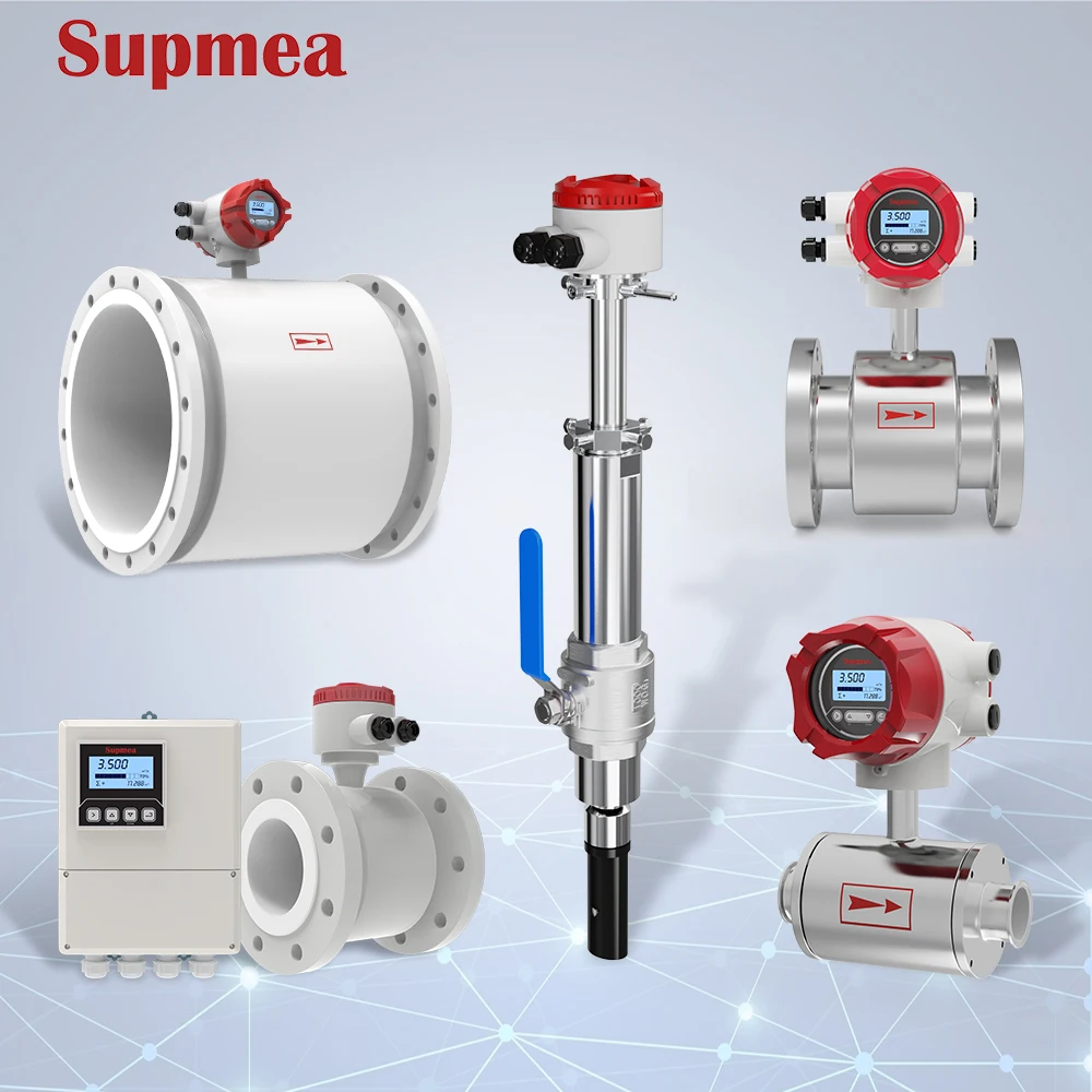 Concrete Pump Flow Meter Cement Grout   Electromagnetic meter Converter