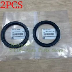 2PCS Engine Crankshaft Rear Oil Seal For BMW E81 E87 E88 E82 F20 F21 F22 F87 F23 E90 X1 X3 X4 X5 X6 11117587168