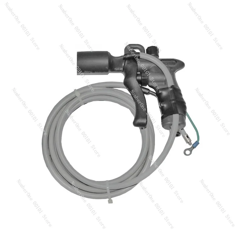 Large Air Volume Ion Air Gun Adjustable Anti-Static Ionizer Gun Dust Removal Electrostatic Eliminator High Frequency Ion Air