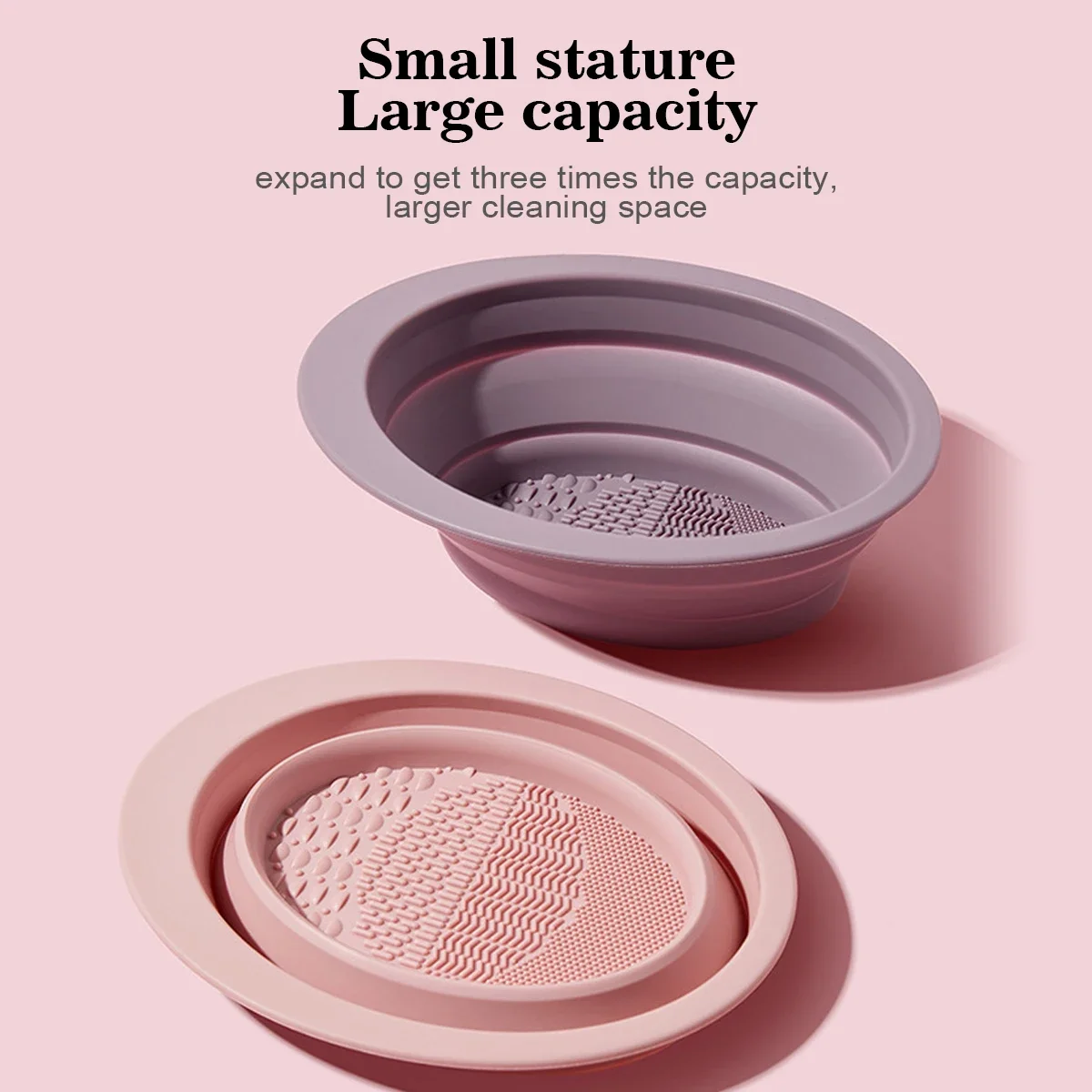 New Silicone Makeup Brush Cleaner Sponge Remover Color Eye Shadow Foundation Brush Cleaning Colorful Scrubber Box Tools