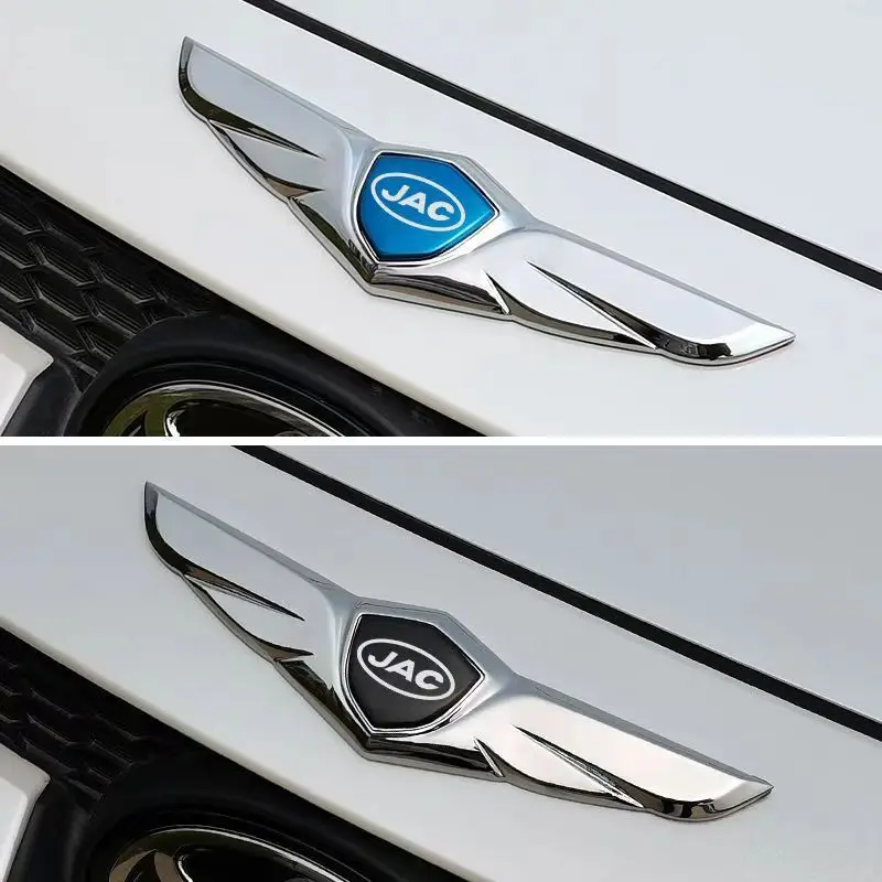 

car hood sticker gold wing emblem 3d metal sticker For Chery Jetour X70 X70 SM X90 X95 DASHING i- DM T2 T3 Car stickers decorate