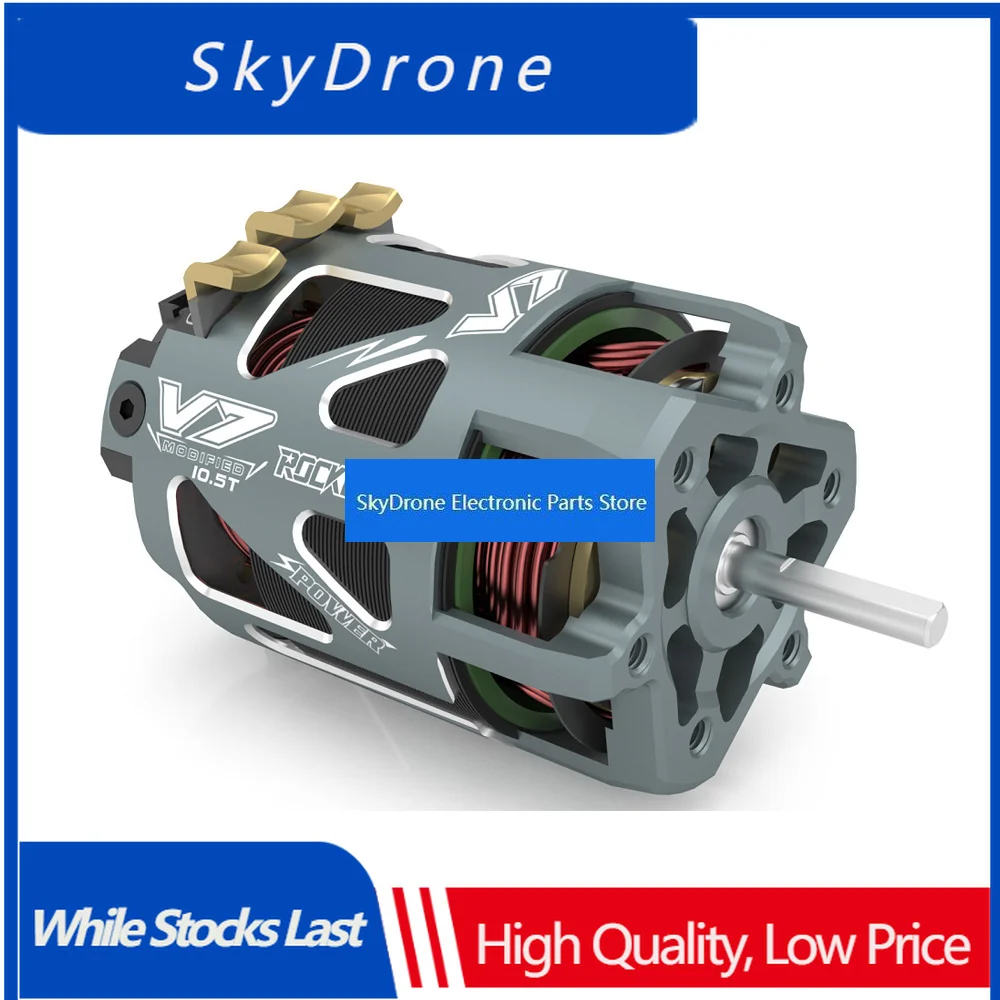 SkyDElROCKET-RC TS160 V3PRO 540 V7 Motor 160A ESC Sensored Brushless Combo for 1/10 RC F1 Rally Racing Drift Touring Buggy Crawl
