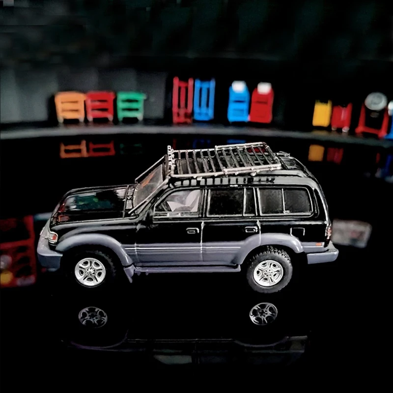 1PCS Per 1/64 Bilancia RC Modello di Auto In Miniatura Portapacchi Resina Simulazione Top Portapacchi Modifica Personalizzata Decorazione
