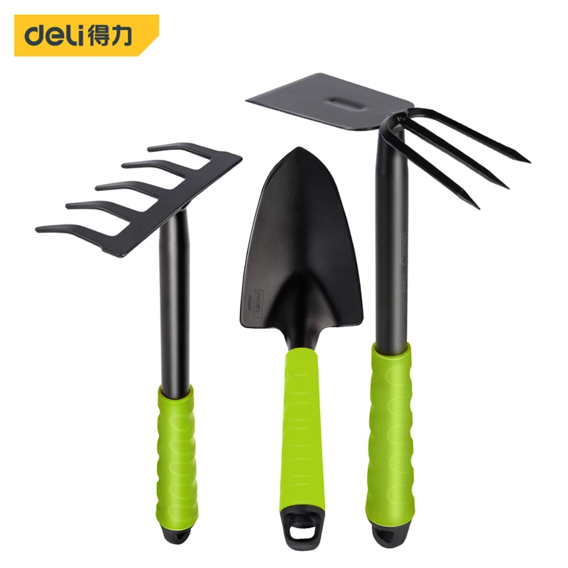 1/3/4 Pcs Multifunction Garden Tools Set Hand Planting Shovel Spade Rake Trowel Garden Tools for Flowers Succulent Tranplanting