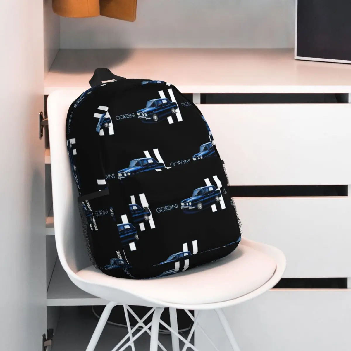 Car R8 Gordini Premium Backpack Hot Sale Daypack Large Capacity Boys Girls BookBag Shoulder Bags for Men Women School Bag