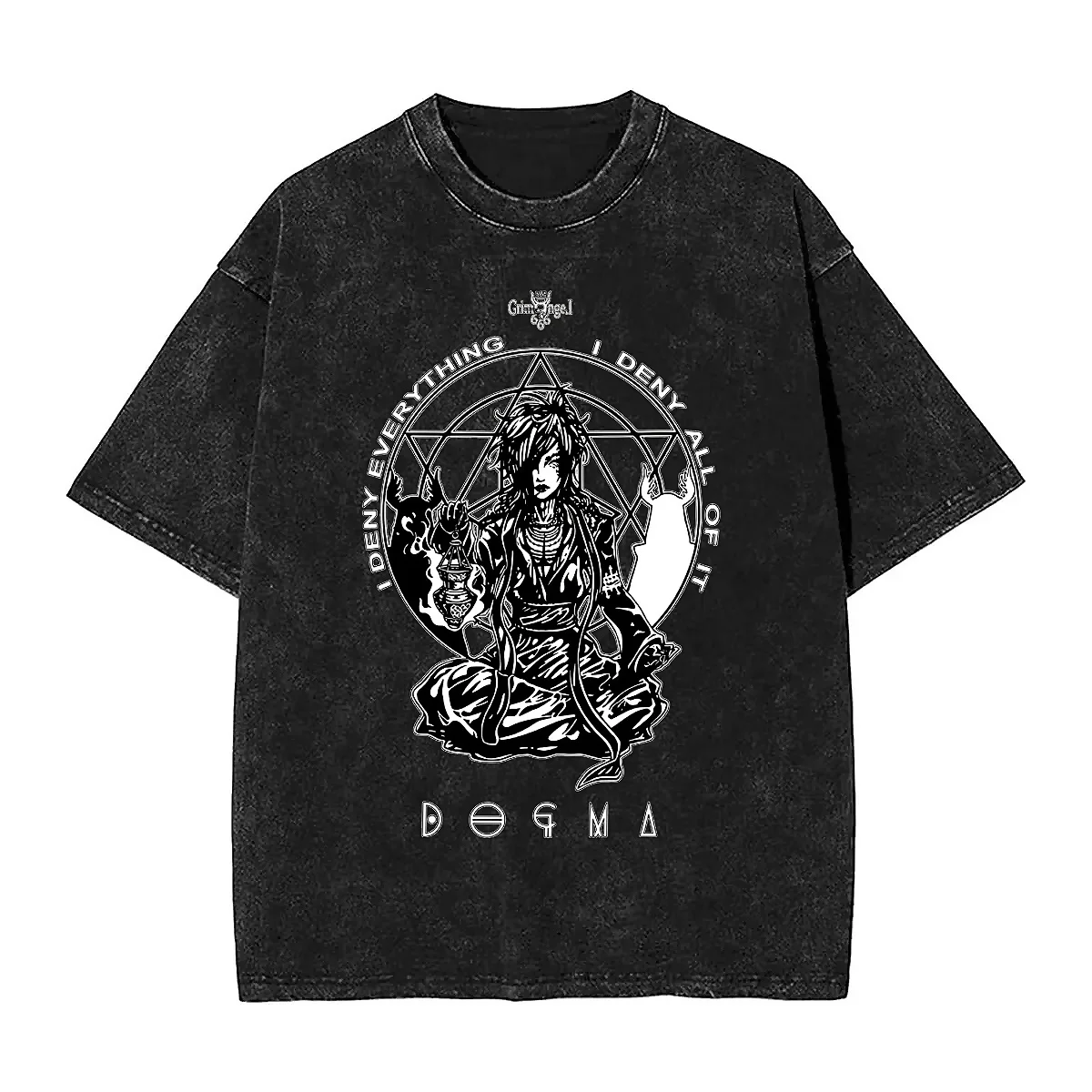 The Gazette Japan Rock Band Washed T-Shirt Man  Aesthetic Casual T-Shirts Summer Crewneck Hippie Tees Design Big Size Clothing