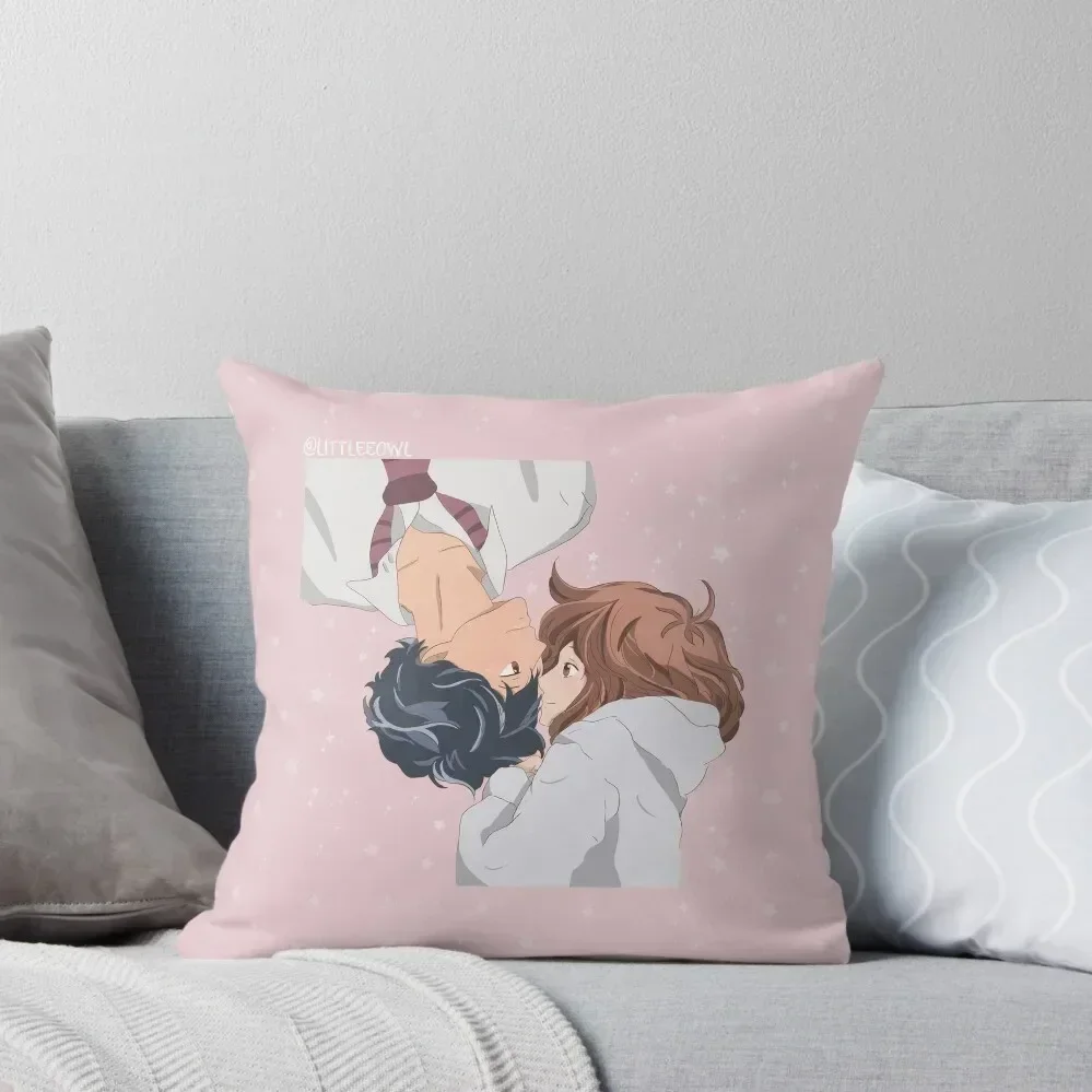 

Ao Haru Ride Throw Pillow Christmas Covers Decorative Cushion Elastic Cover For Sofa Christmas s Covers pillow