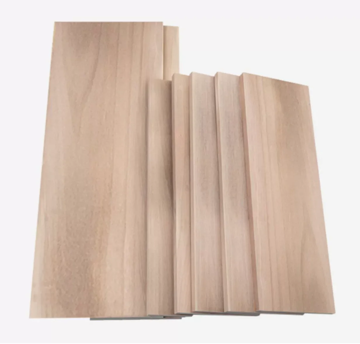 Panjang: 200mm lebar: 100mm 5 buah lembar papan kayu solid Maple bahan DIY