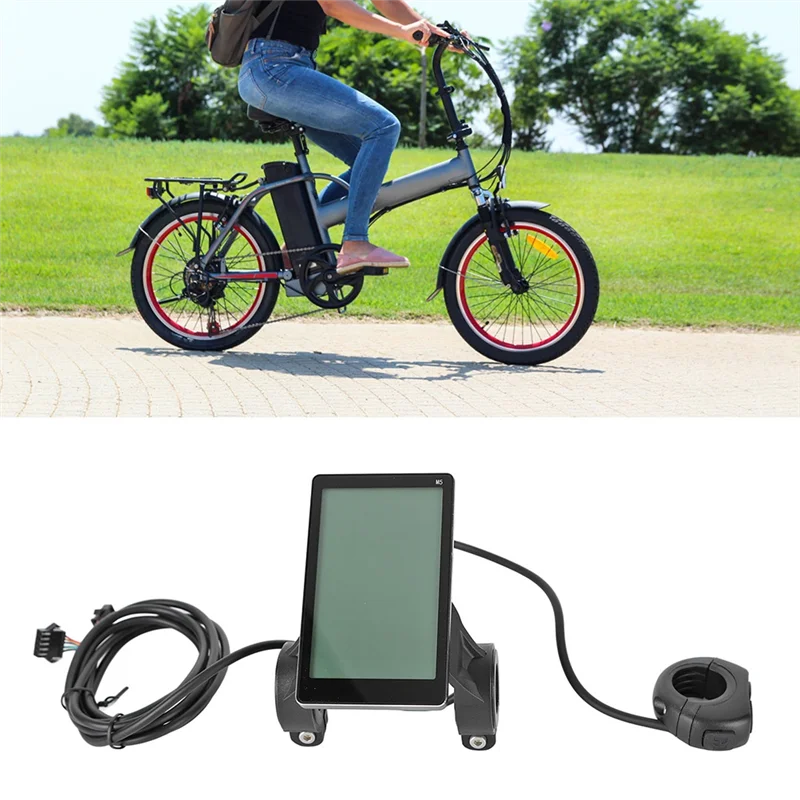 

High Quality LCD Electric Bike Display Electric Scooter Multifunctional Interface 31.8Mm Handlebars Enhanced Visibility Control