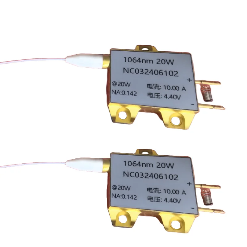Diodes laser à fibre Starsealand haute puissance 20W 1064nm, module laser infrarouge avec pigtail pour machine médicale, montage en surface