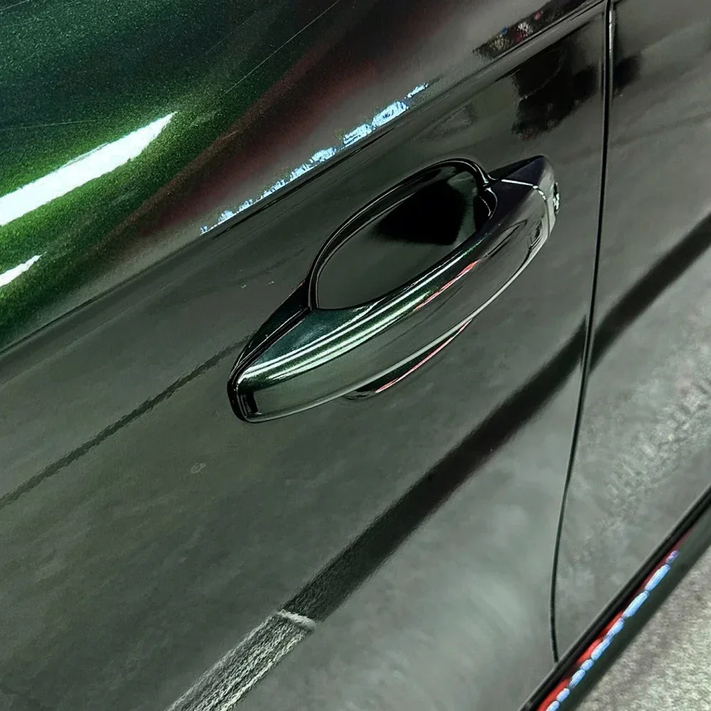 

PET San Remo Green Metallice Auto Vinyl Wrapping Film Self-adhesive Waterproof Scratch Resistant Decal Motorcycle Car Decor Film