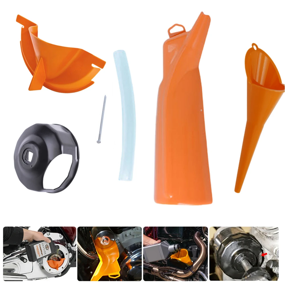 Мотоциклетная воронка для бензина, основной корпус, воронка для масляного фильтра, ключ для заднего амортизатора, гаечный ключ, набор инструментов для Harley