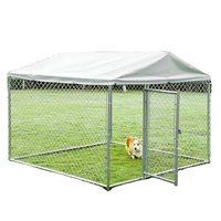 Pet Puppy Indoor & Outdoor Exercise Playpen with Door Foldable Dog Steel Crate Wire Metal Cage Heavy Duty Dog Playpen Kennel