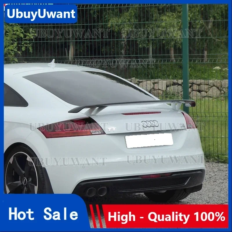 UBUYUWANT Carbon Fiber Rear Trunk Spoiler Lip Wing For Audi A5 A6 A7 S7 RS7 Sedan TT 2 Door Convertible 2008-2011 Rear Spoiler