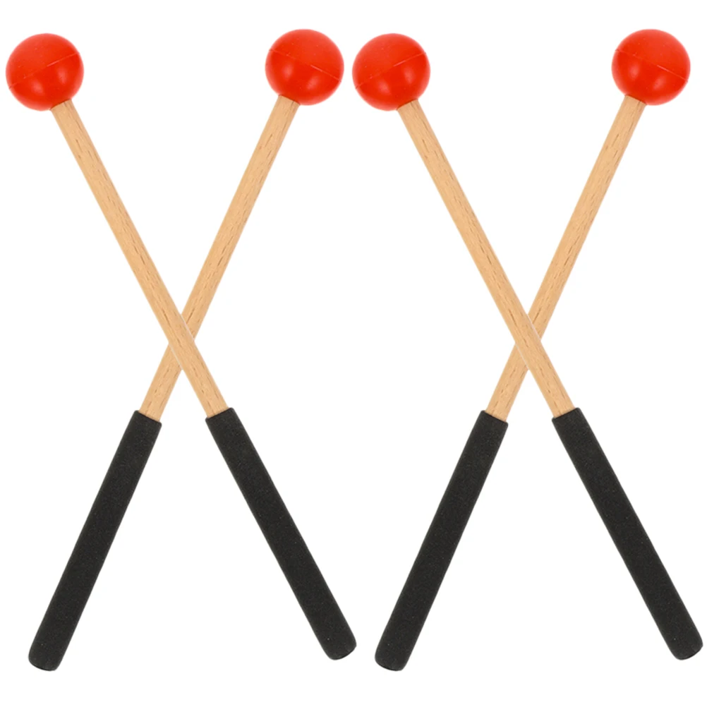 

Xylophone Mallets Marimba Drum Sticks Rubber Tips For Steel Tongue Wood Block Percussion Instruments Music Mallets
