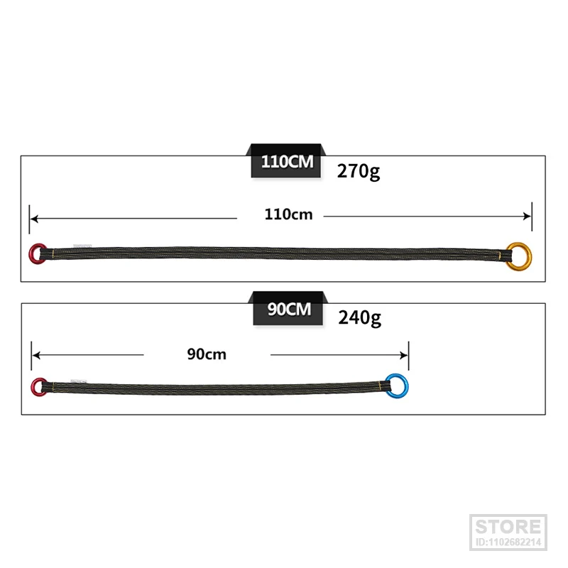 Imagem -02 - Xinda Outdoor Árvore Escalada Loop Garden Anchor Outreach Atividades Sling Link Bark Protector Equipamentos de Camping