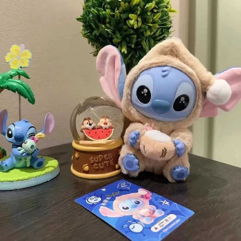 حقيقي غرزة Genz شارع سلسلة صندوق أعمى الفينيل قلادة سر Miniso غرزة أكل ، سلسلة النوم الفينيل صندوق أعمى هدايا عيد الميلاد