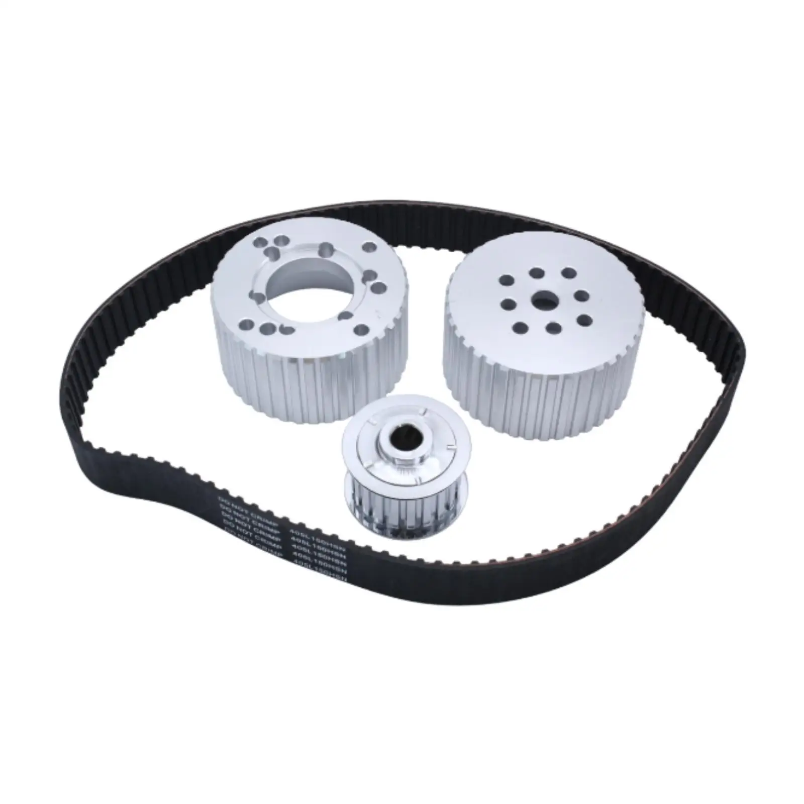 Drive Pulley Kit Convenient for Short Water Pump High Performance Accessories Replace for Chevy Small Block 383 283 400 327