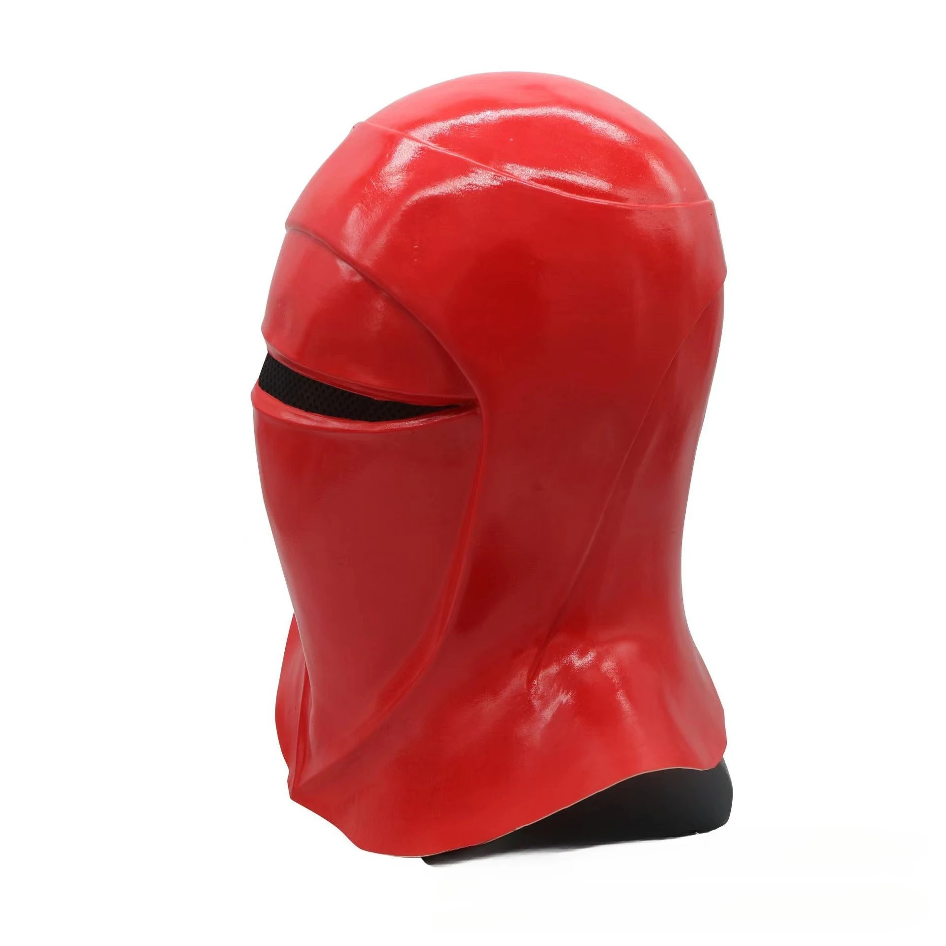 SW皇帝のロイヤルガードマスク レッド フルヘッド ラテックスマスク ハロウィンパーティー 仮面舞踏会 コスチューム小道具 コスプレアクセサリー