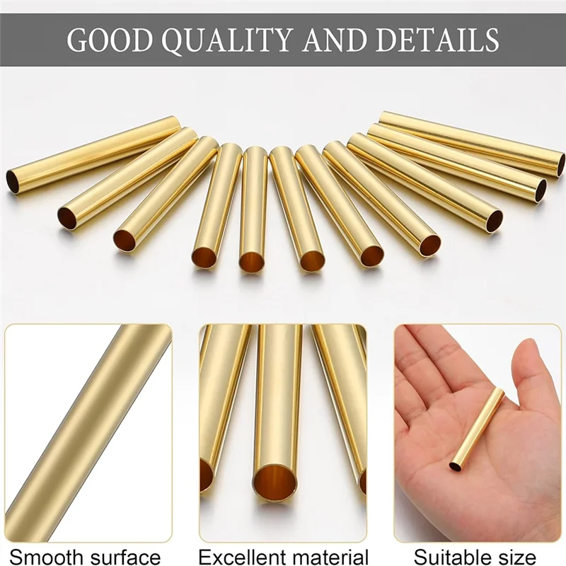 

GYTB-50 шт. 7 мм тонкие сменные трубки для ручек, длинные аксессуары для ручек для рукоделия 2-1/32 дюйма для поворотных ручек