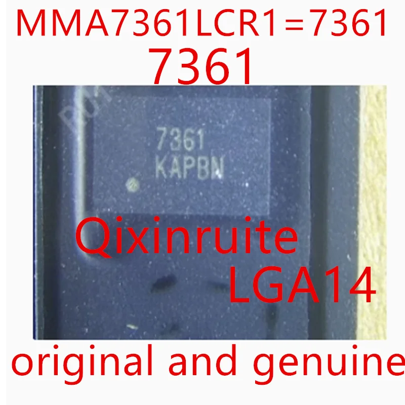 Qixinruite   Brand new original genuine MMA7361LCR1=7361 LGA14 motion sensor accelerometer chip