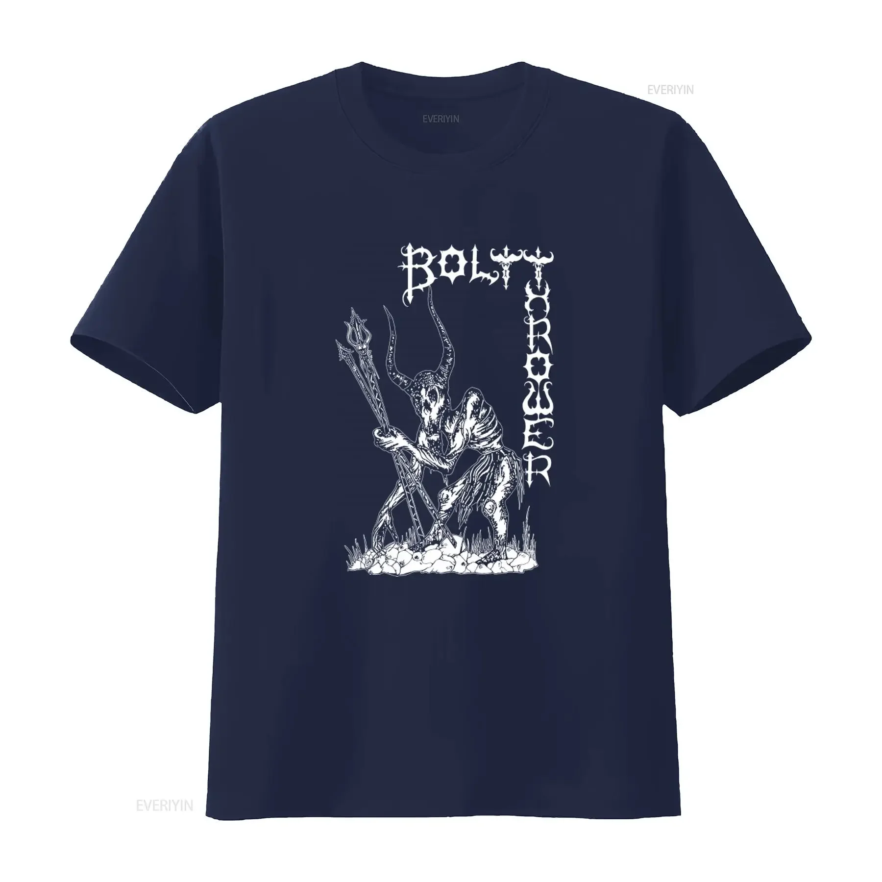 Bolt Thrower T Shirt Men's Xl Black Heavy Metal Band Design vintage Washed streetwear Soft Unisex designer clothes fashion view 4