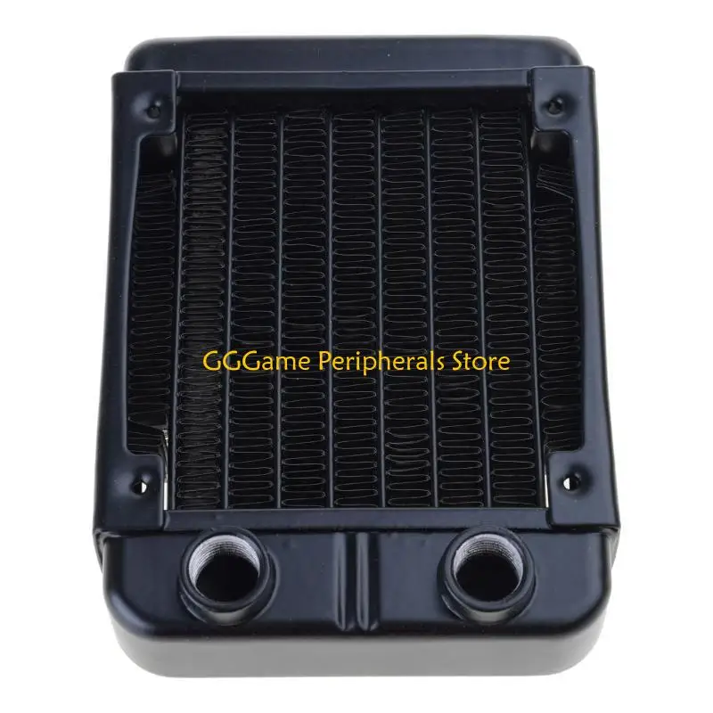 U55B Aluminum Radiator Water Cooling 8 Tubes Heat Exchanger Fast Heat Dissipation