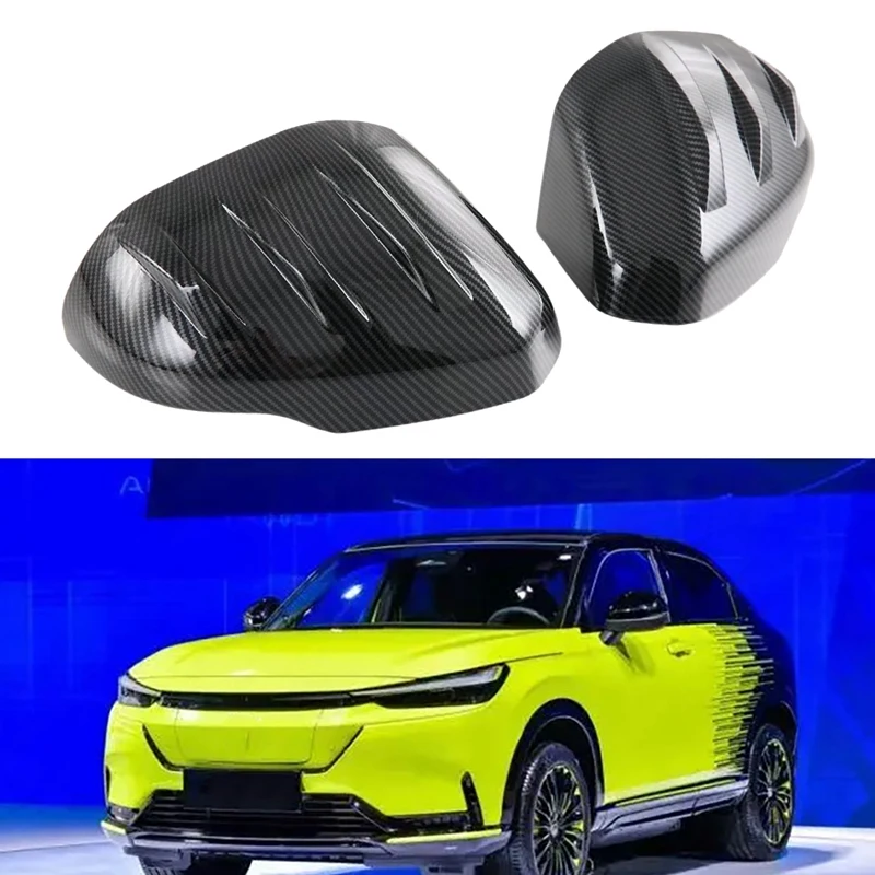 

For Honda E:NS1 ENS1 2022 Carbon Fiber ABS Car Rearview Mirror Cap Cover Trim Car Styling