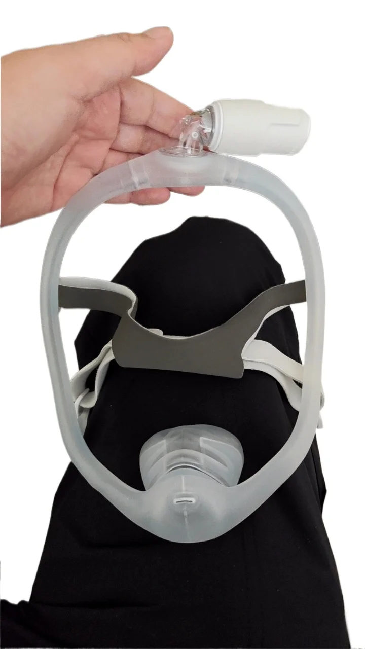 Original DreamWisp Nasal CPAP Mask with Headgear - Anti-Snoring Sleep Apnea Ventilator Mask for Home Use