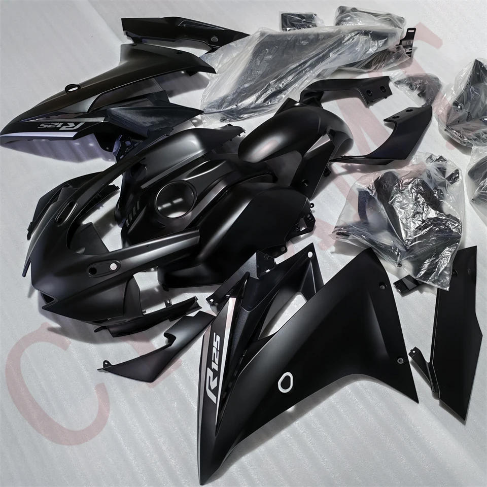ABS حقن دراجة نارية الهدايا المجمعة لياماها YZFR125 YZF-R125 2019-2022 سنة Fairings YZF R125 19-22 تخصيص غطاء هيكل السيارة #4